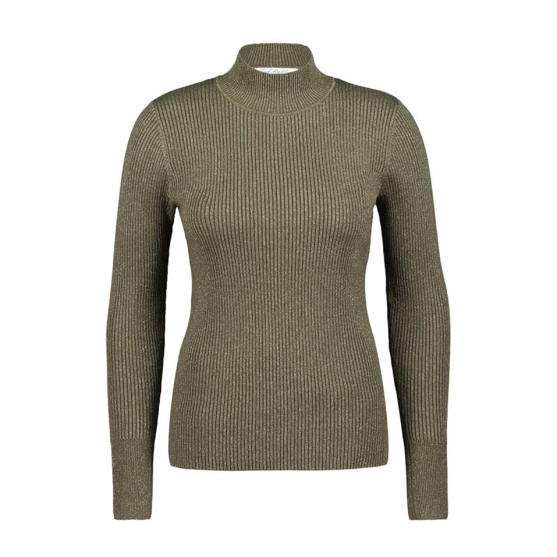 SRB4344 Turtle Sparkle Pullover - Dark Khaki