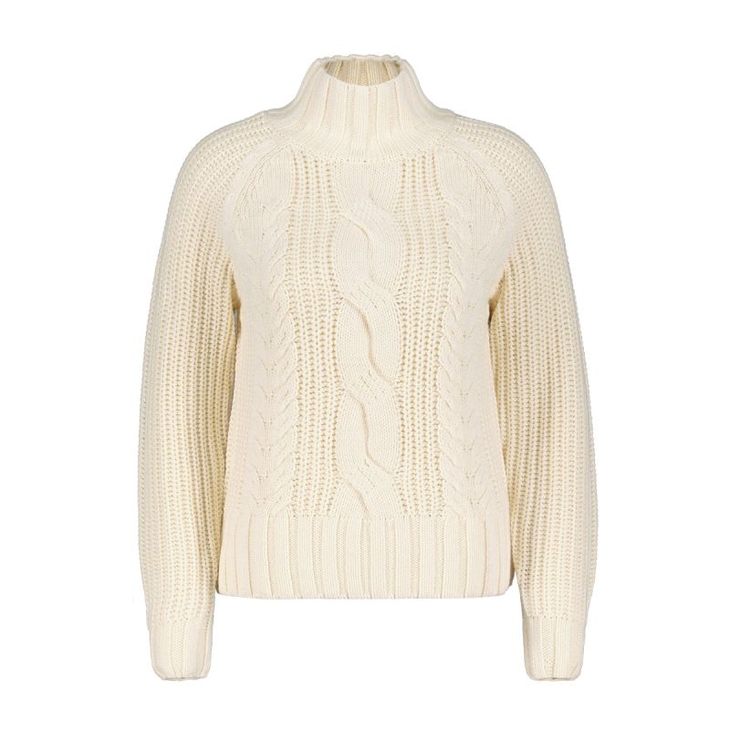 SRB4370 Turtle Kabel Pullover - Creme