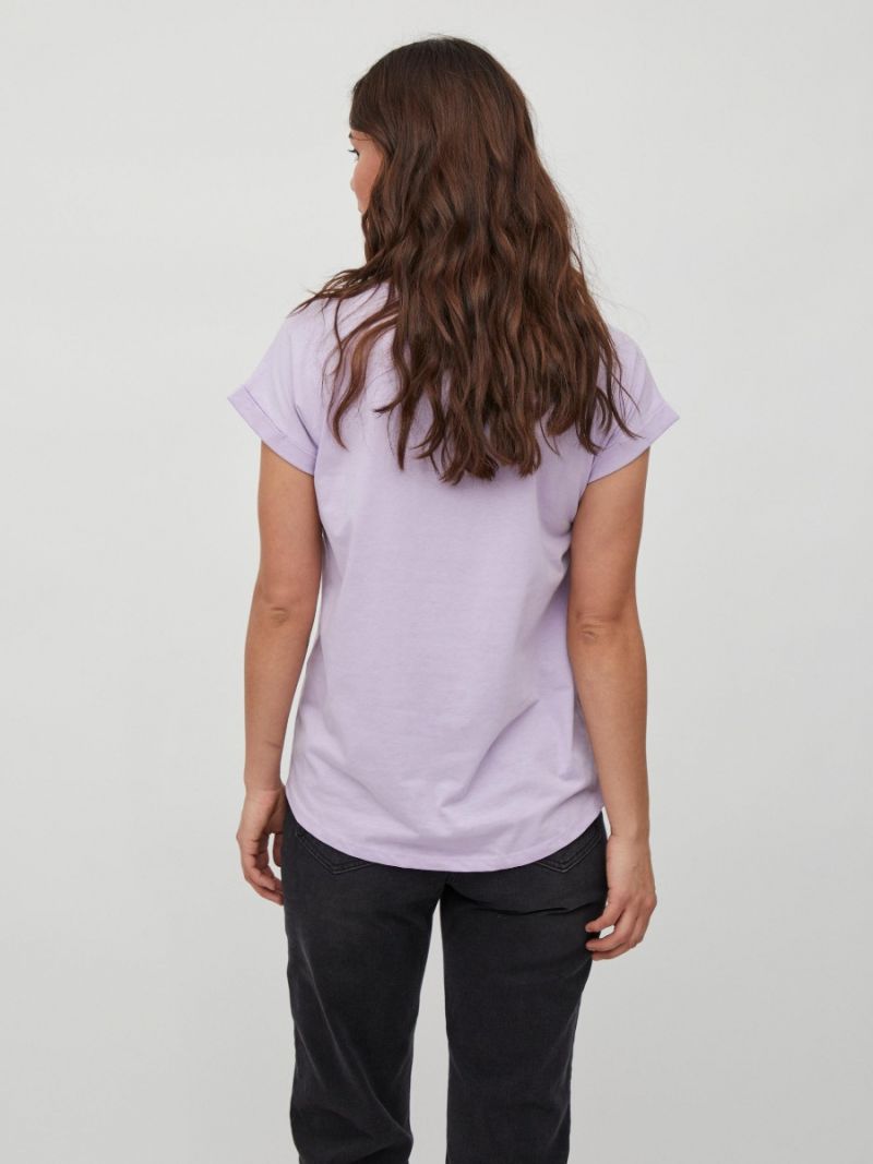 14025668 Vidreamers Basic T-Shirt - Pastel Lilac