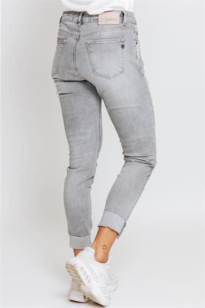 D122666 Nova Grey Jeans - Grijs