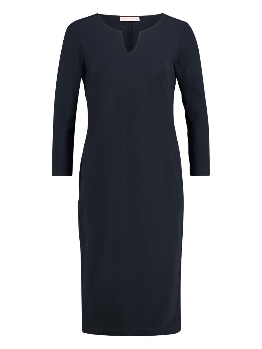 Scully Toepassen Sobriquette Simplicity Dress 01299 Donker Blauw - Studio Anneloes